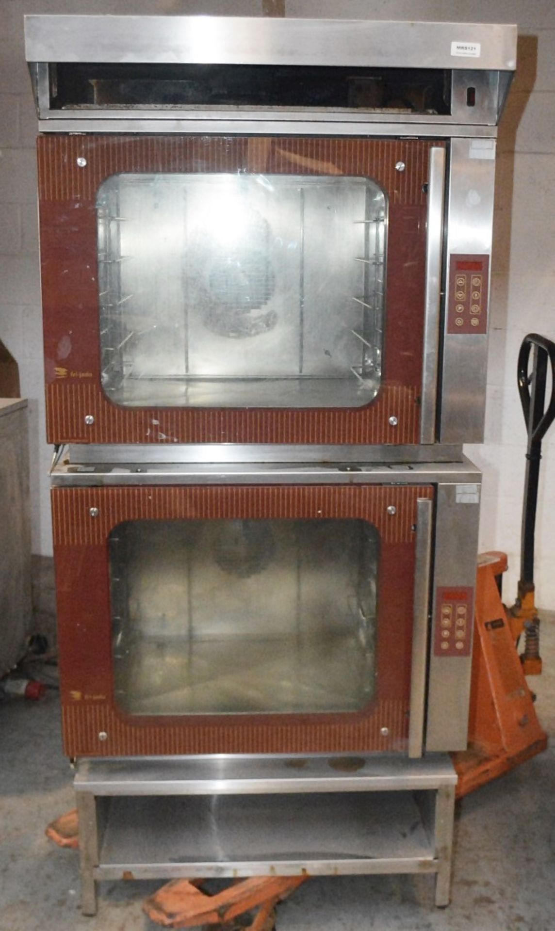 1 x FRI-JADO Commercial 5-spit Programmable Rotisserie Double Oven (BB 5-P) - Total Dimensions: - Image 7 of 9