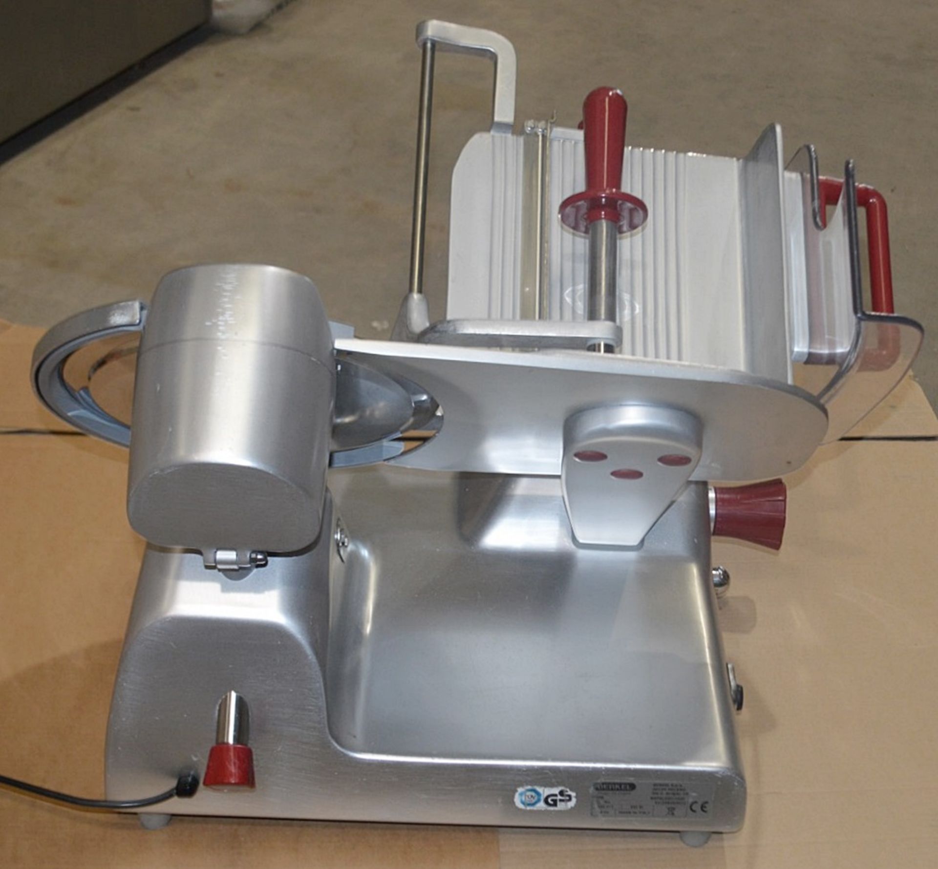 1 x AVERY BERKEL Commercial Meat Slicer In Stainless Steel - Dimensions: H54 x W52 x D42cm - Very - Image 5 of 10