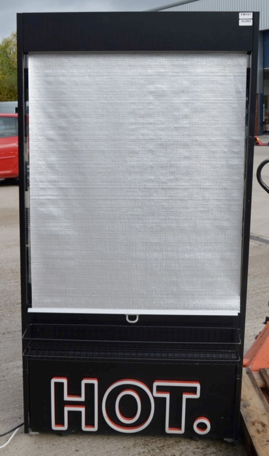 1 x Heated Multideck Display Unit With Illuminated 'HOT' Signage On The Front - Image 12 of 13