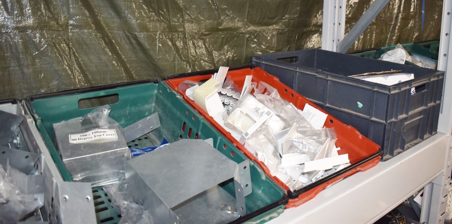 8 x Storage Crates Containing Various Electrical Calbe Housing and Fittings - Image 11 of 29