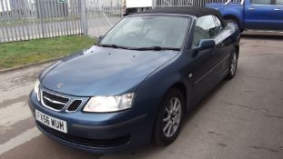 2006 Saab 9-3 Linear 150 Bhp 2.0 3Dr Convertible - FSH - CL505 - NO VAT ON THE HAMM