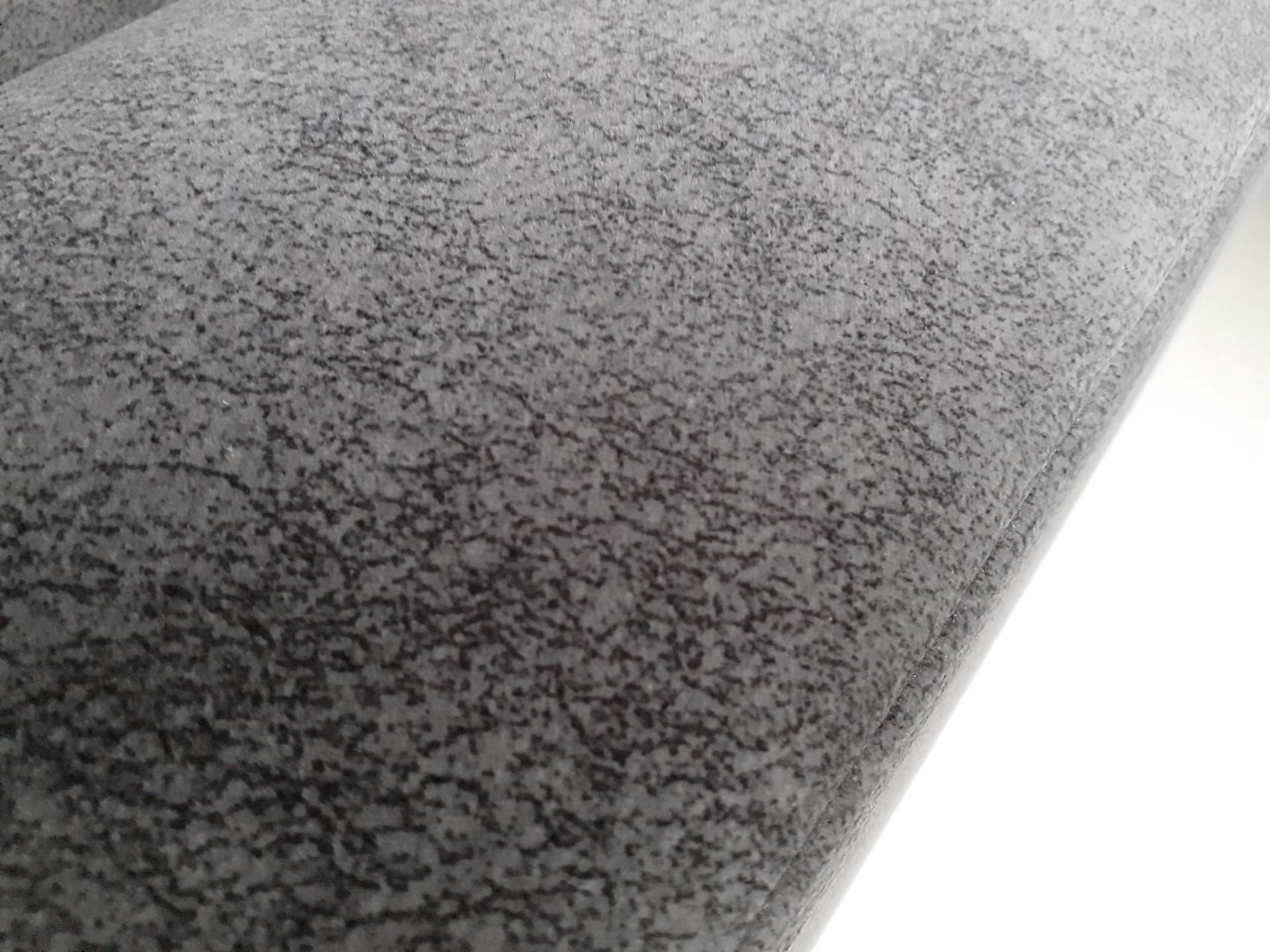 1 x Corner Sofa In 4 x Sections - Upholstered In A Rich Grey Chenille *NO VAT ON HAMMER* - Image 14 of 22