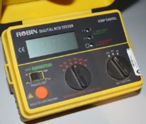1 x Robin Digital RCD Tester Model KMP 5404DL   PME308