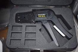 4 x Pressmaster PCC 5310 Coax Crimping Tools With Dies and Carry Cases - RRP £720 - Ref WHC109 WH1 -