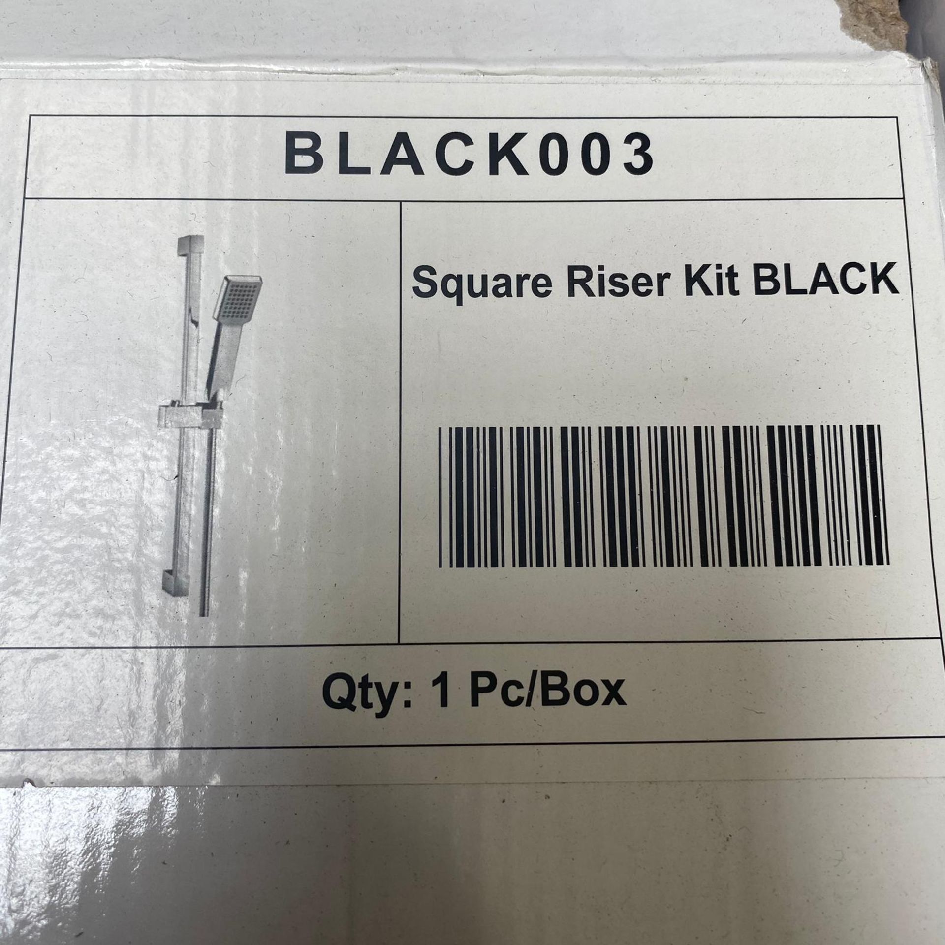 1 x Square Riser Kit In BLACK - Product Code: BLACK003 - New Boxed Stock - CL545 - Original RRP £125 - Image 2 of 3