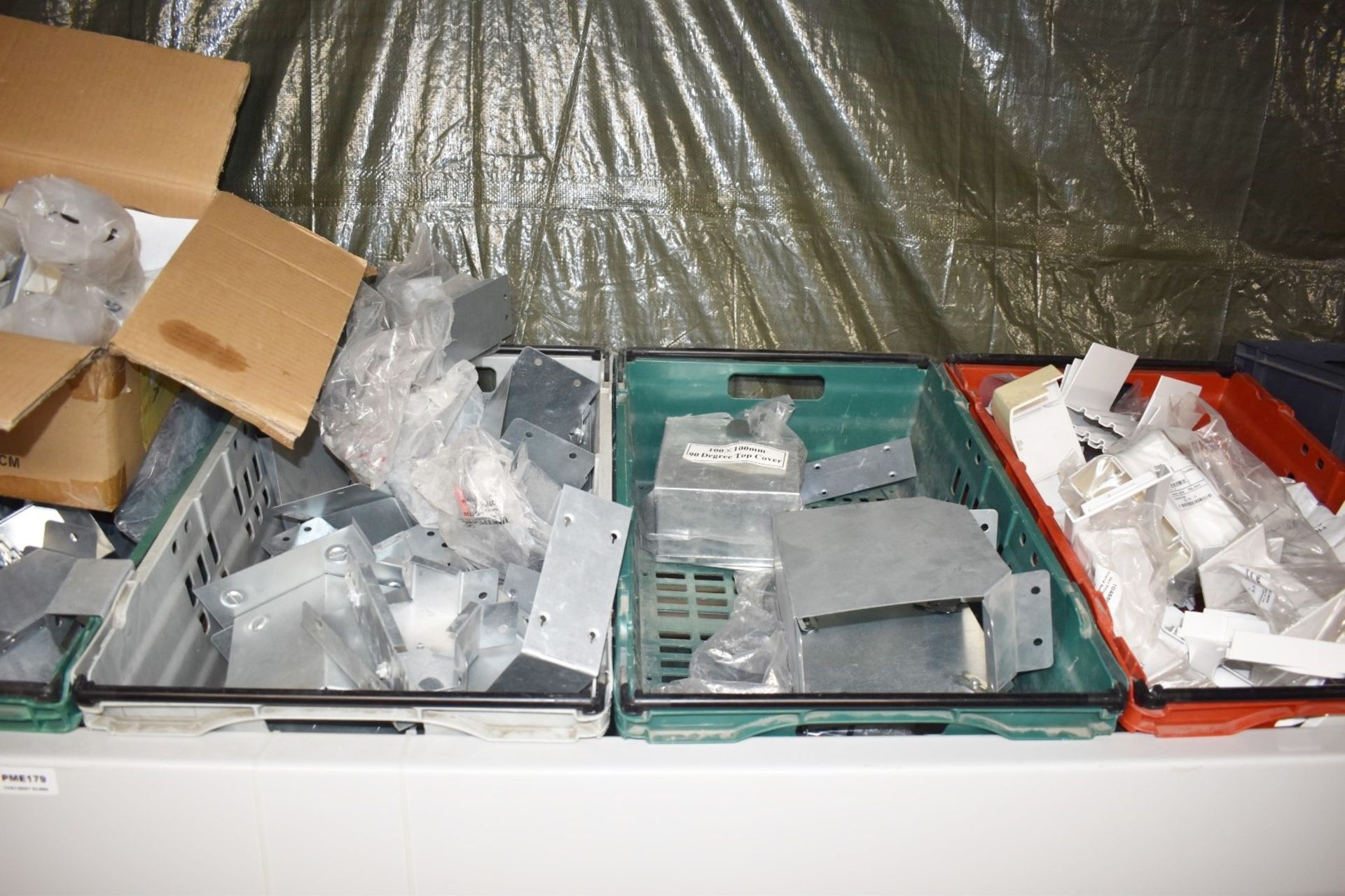 8 x Storage Crates Containing Various Electrical Calbe Housing and Fittings - Image 6 of 29