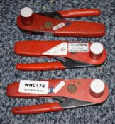 3 x DMC MH800 Crimping Tools - Ref WHC174 WH2 - CL011 - Location: Altrincham WA14