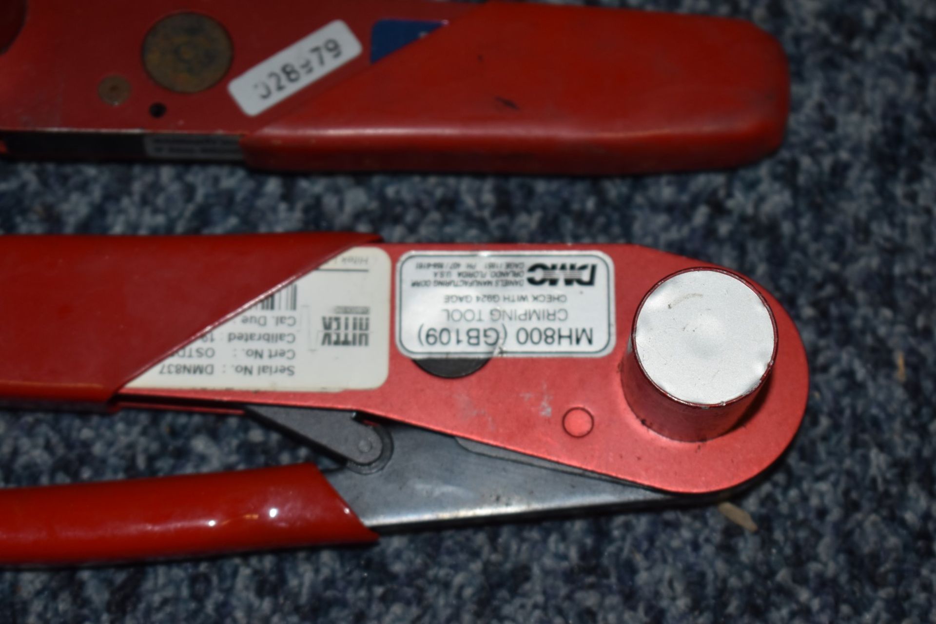 3 x DMC MH800 Crimping Tools - Ref WHC174 WH2 - CL011 - Location: Altrincham WA14 - Image 2 of 2