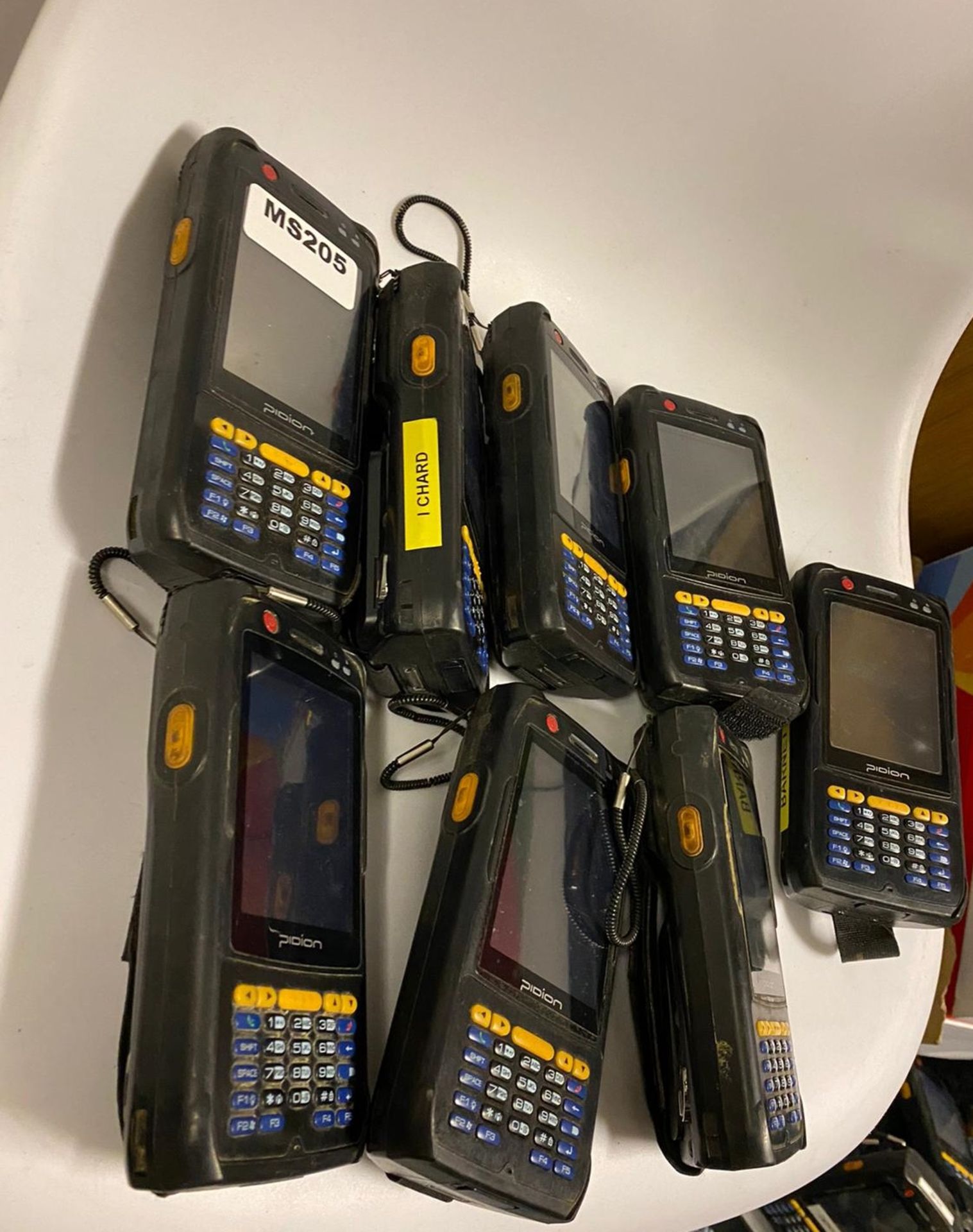 8 x Pidion BIP-6000 Handheld Mobile Computer With Barcode Scanning Capability - Used Condition - - Image 4 of 5