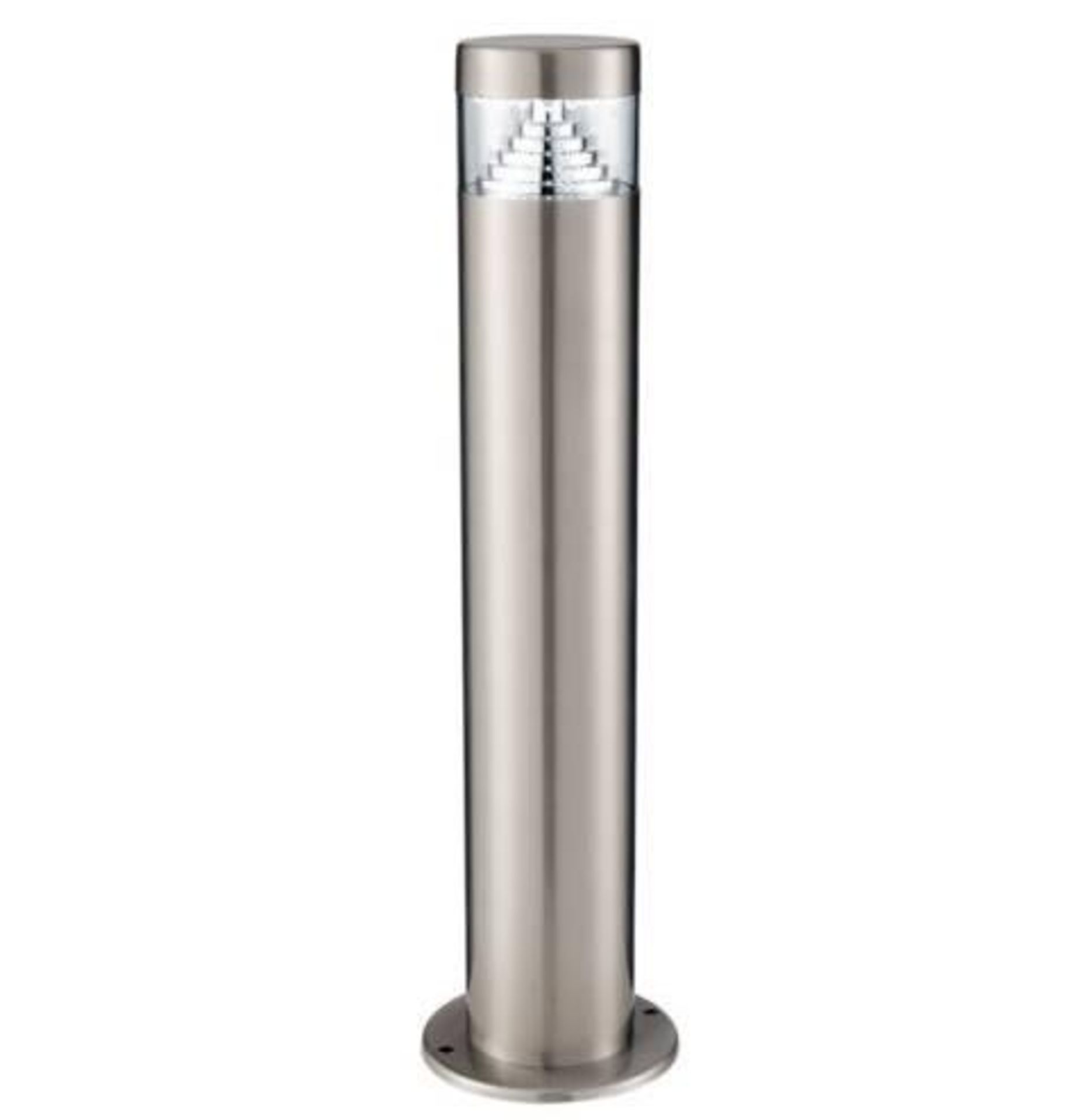 1 x Stainless Steel Ip44 LED Outdoor Post Light With Clear Polycarbonate Diffuser - New Boxed Stock - Image 2 of 2
