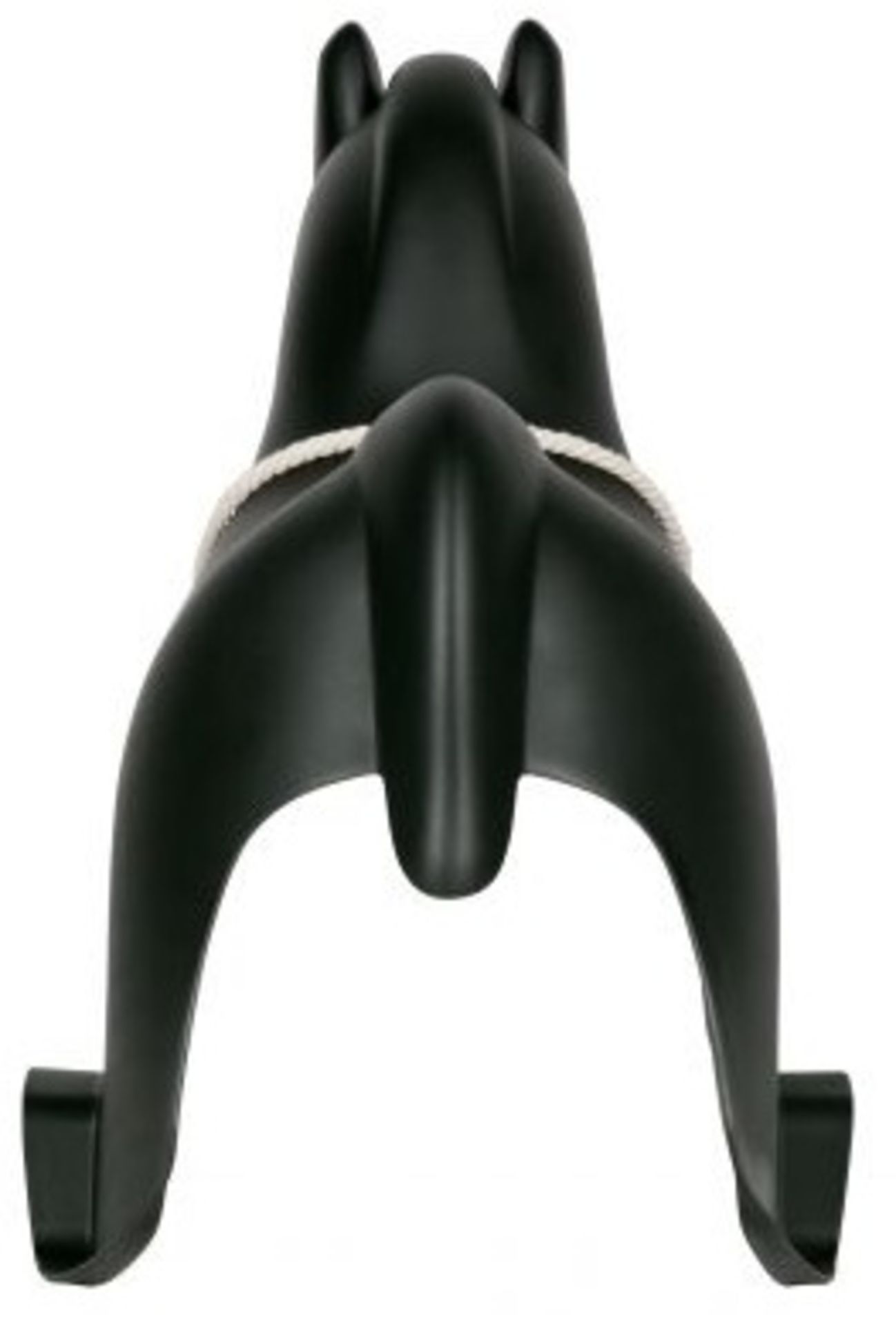 1 x MEIA Contemporary Rocking Horse In Black - Dimensions: H61xW80xD41cm - Brand New Stock - Image 5 of 5