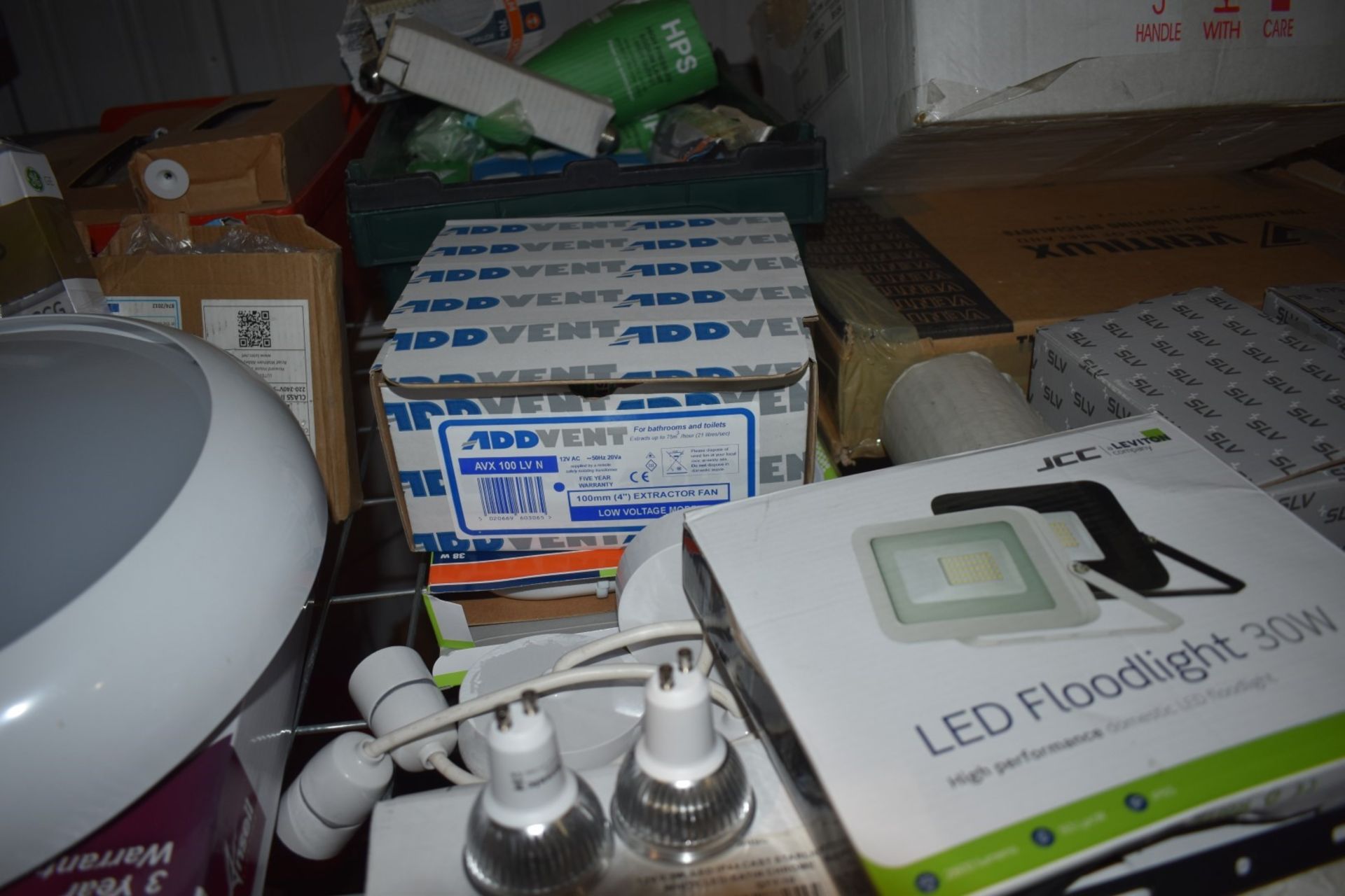 Large Assorted Job Lot - Many Various Items Included - Light Fittings, Bulbs, Emergency Exit Signs - Image 30 of 30