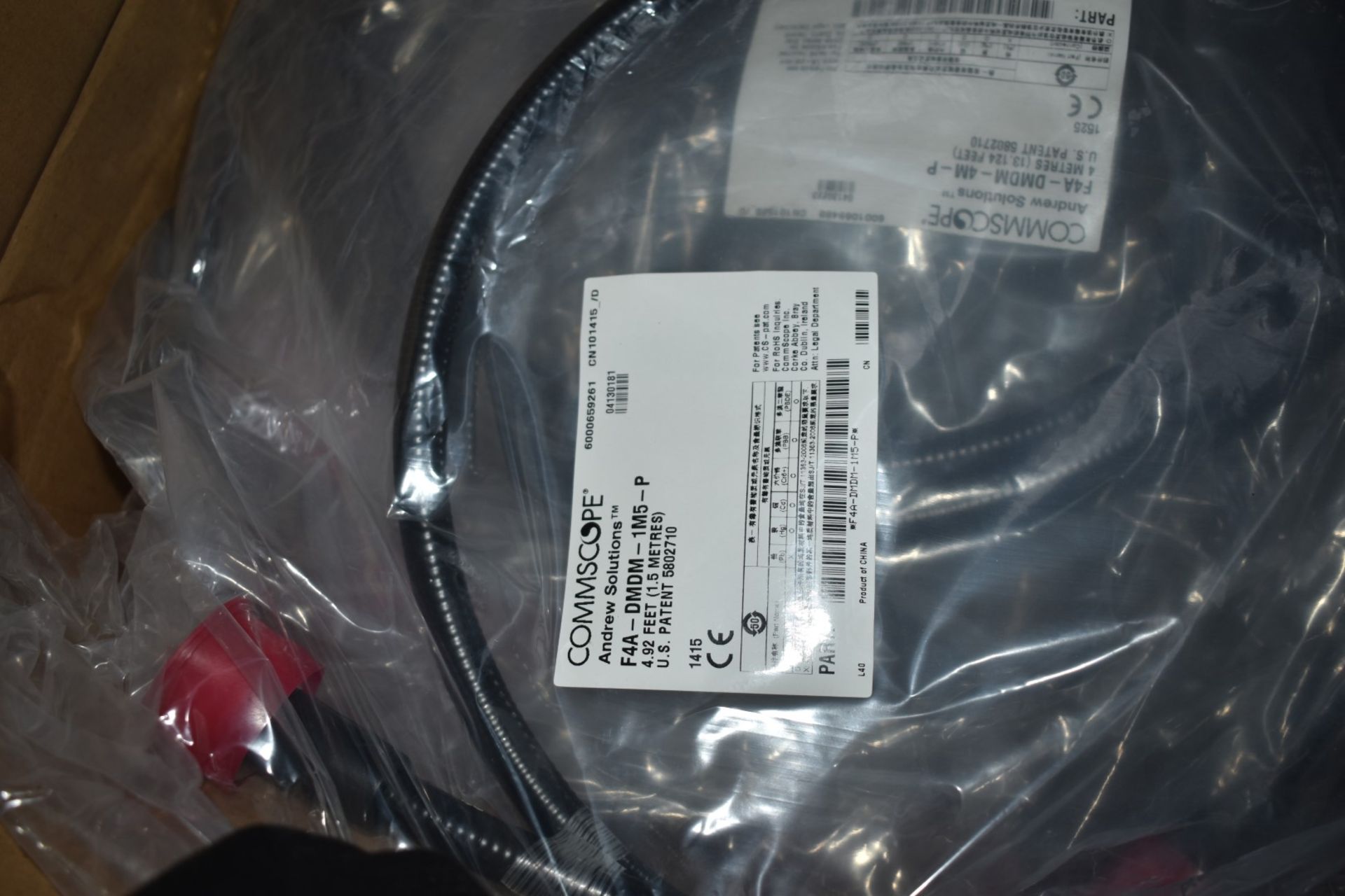 22 x Commscope Heliax Superflexible SureFlex Jumper Cables With Interfaces - Brand New - Type F4A- - Image 2 of 5