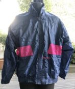 1 x Men's Genuine Vintage Converse Tracksuit In Blue/Pink - Size: Medium - Preowned - Ref: JS112 -