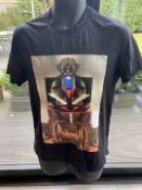 1 x Genuine Givenchy T-Shirt In Black - Size: Small - Preowned In Very Good Condition - Ref: BOX3/