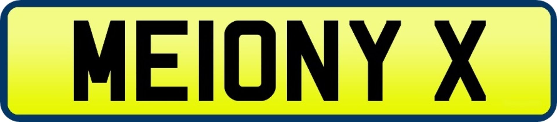 1 x Private Vehicle Registration Car Plate - ME10NY X - CL590 - Location: Altrincham WA14