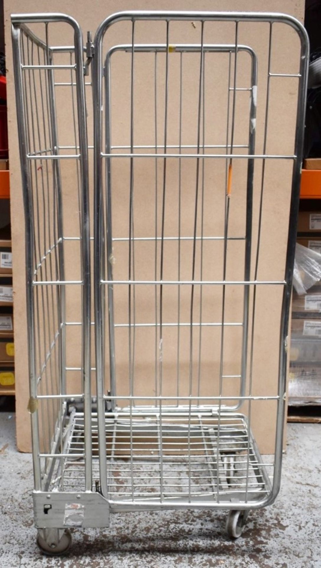 4 x Roller Cages With Heavy Duty Castors - Demountable With Three Sides - Ideal For Storing and - Image 7 of 11
