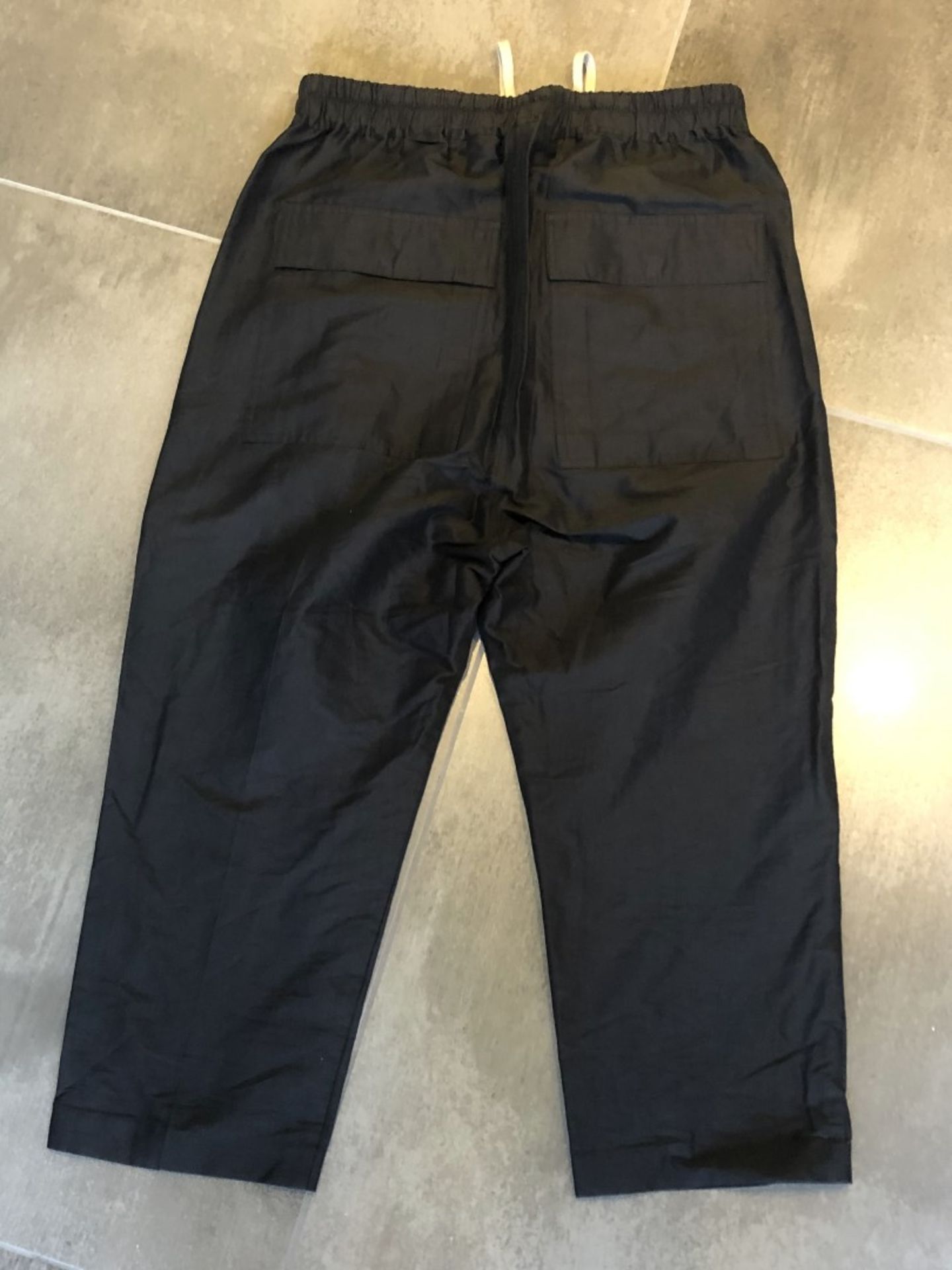 1 x Pair Of Men's Genuine Rick Owens Trousers - Tecuatl S/S 20 - Preowned - Ref: JS134 - NO VAT ON - Image 2 of 6