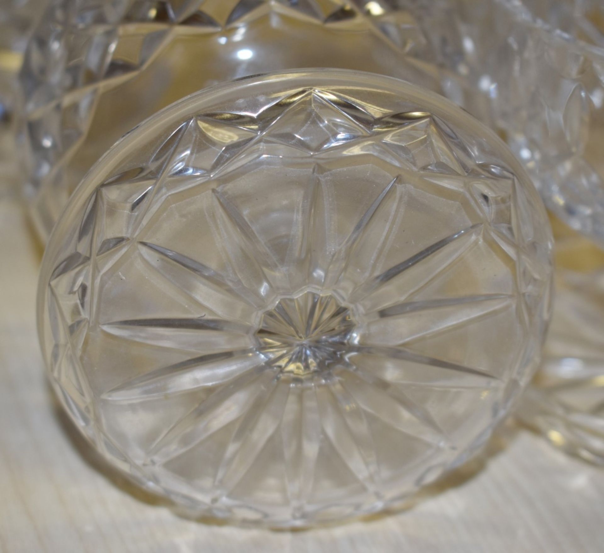 6 x Czechoslovakian Crystal Desert Dishes - Unused - No VAT on the Hammer - CL641 - Location: - Image 7 of 7