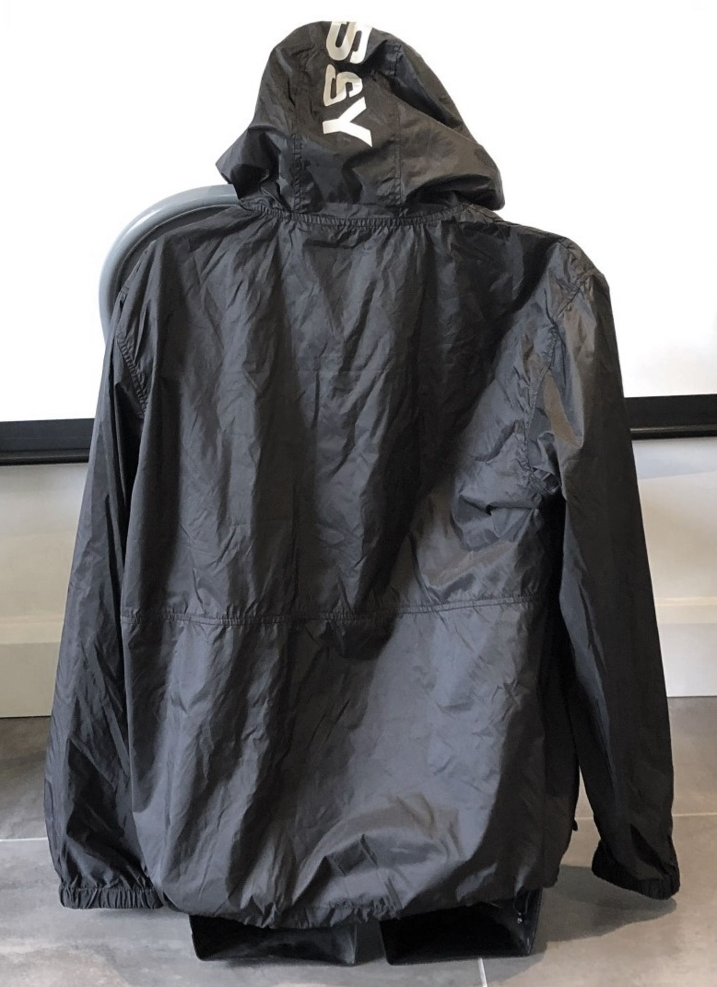 1 x Men's Genuine Stüssy Designer Jacket In Black - Size (EU/UK): L/L - Preowned - Ref: JS187 - NO - Image 5 of 6