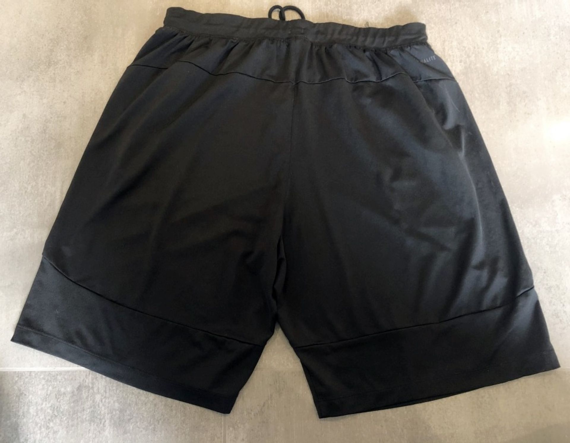 4 x Assorted Pairs Of Men's Genuine Adidas Shorts - AllIn Black - Sizes: L-XL - Preowned - Image 2 of 23
