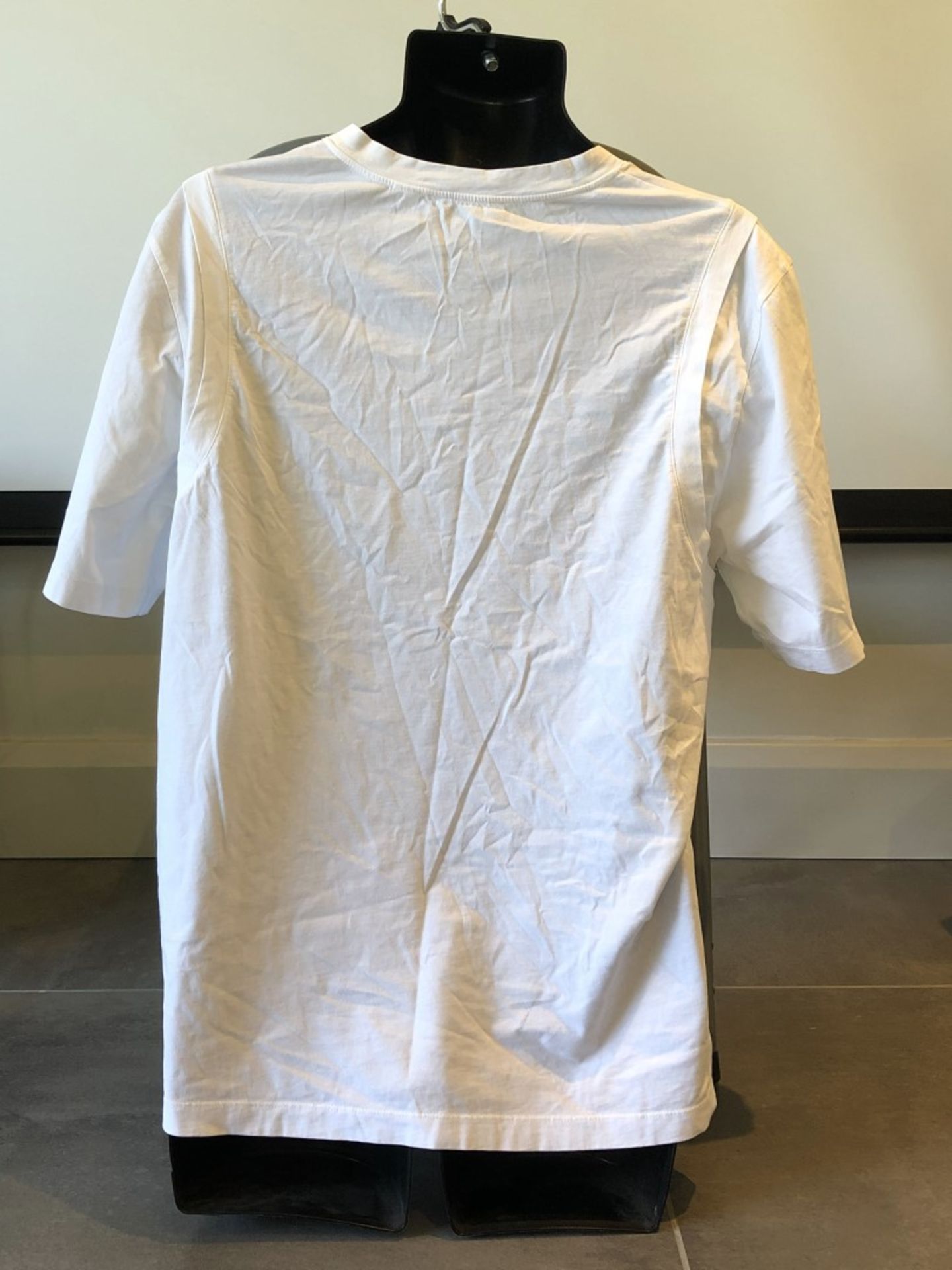 1 x Men's Genuine Designer 'Helmut Lang' T-Shirt In White - Size (EU/UK): L/L - Original RRP £140 - Image 2 of 5