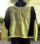 1 x Men's Genuine Vintage Nike Tracksuit In Neon/Black - Size (EU/UK): L/L - Preowned - Ref: JS113 -