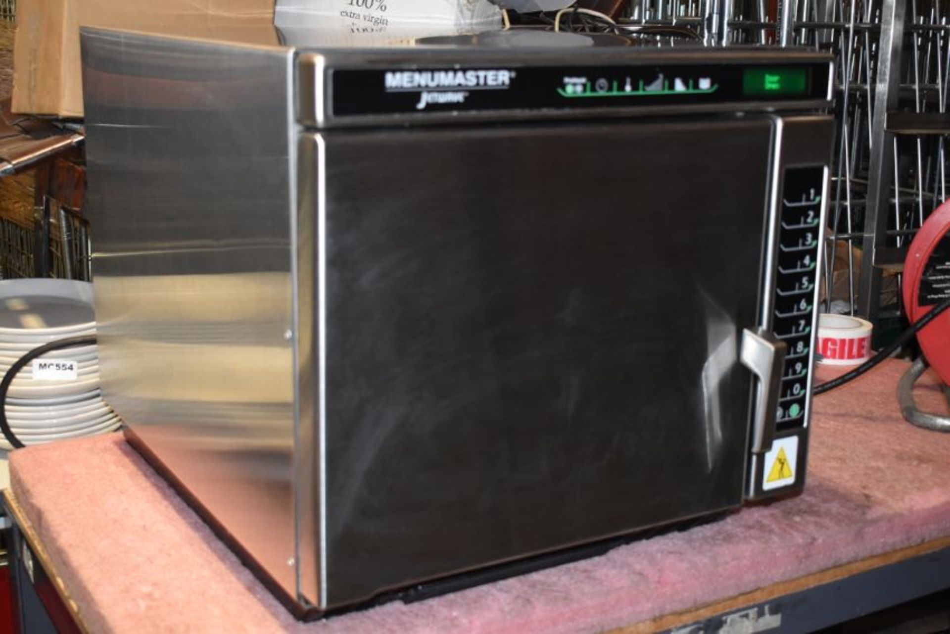 1 x Menumaster Jetwave JET514U High Speed Combination Microwave Oven - CL232 - RRP £2,400 - Ref - Image 8 of 9