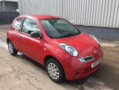 2010 Nissan Micra Visia 1.2 3Dr Hatchback - CL505 - NO VAT ON THE HAMM