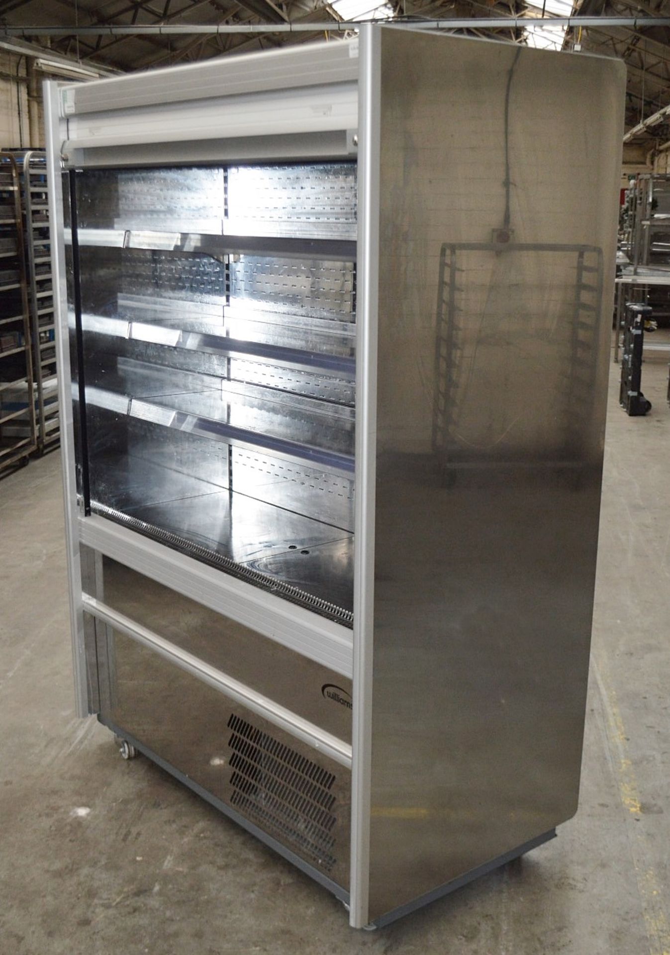 1 x Williams R125-SCS Gem Stainless Steel Refrigerated Multideck & Roller Shutter - Model: R125SCS - - Image 8 of 12