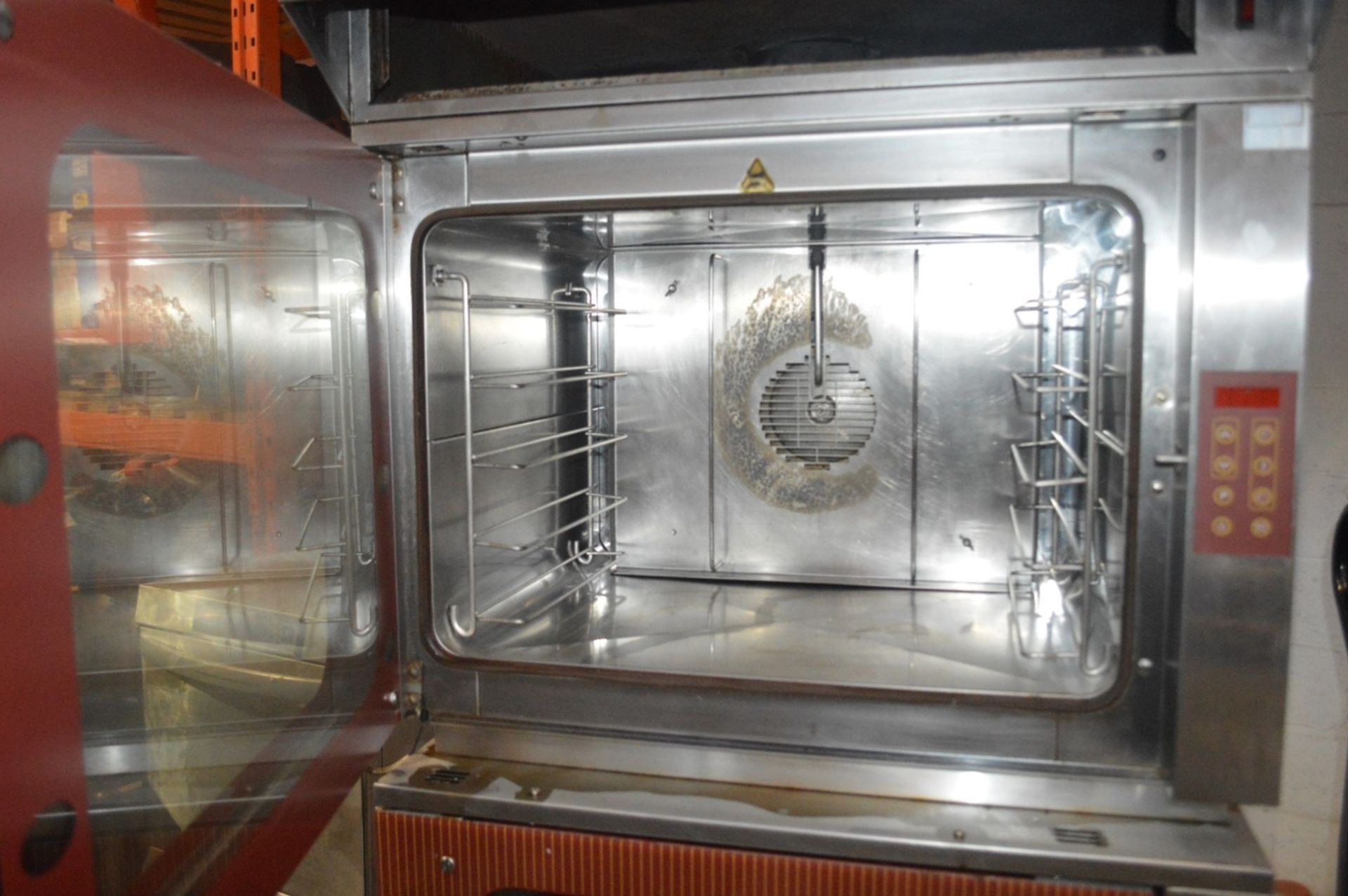 1 x FRI-JADO Commercial 5-spit Programmable Rotisserie Double Oven (BB 5-P) - Total Dimensions: - Image 6 of 9