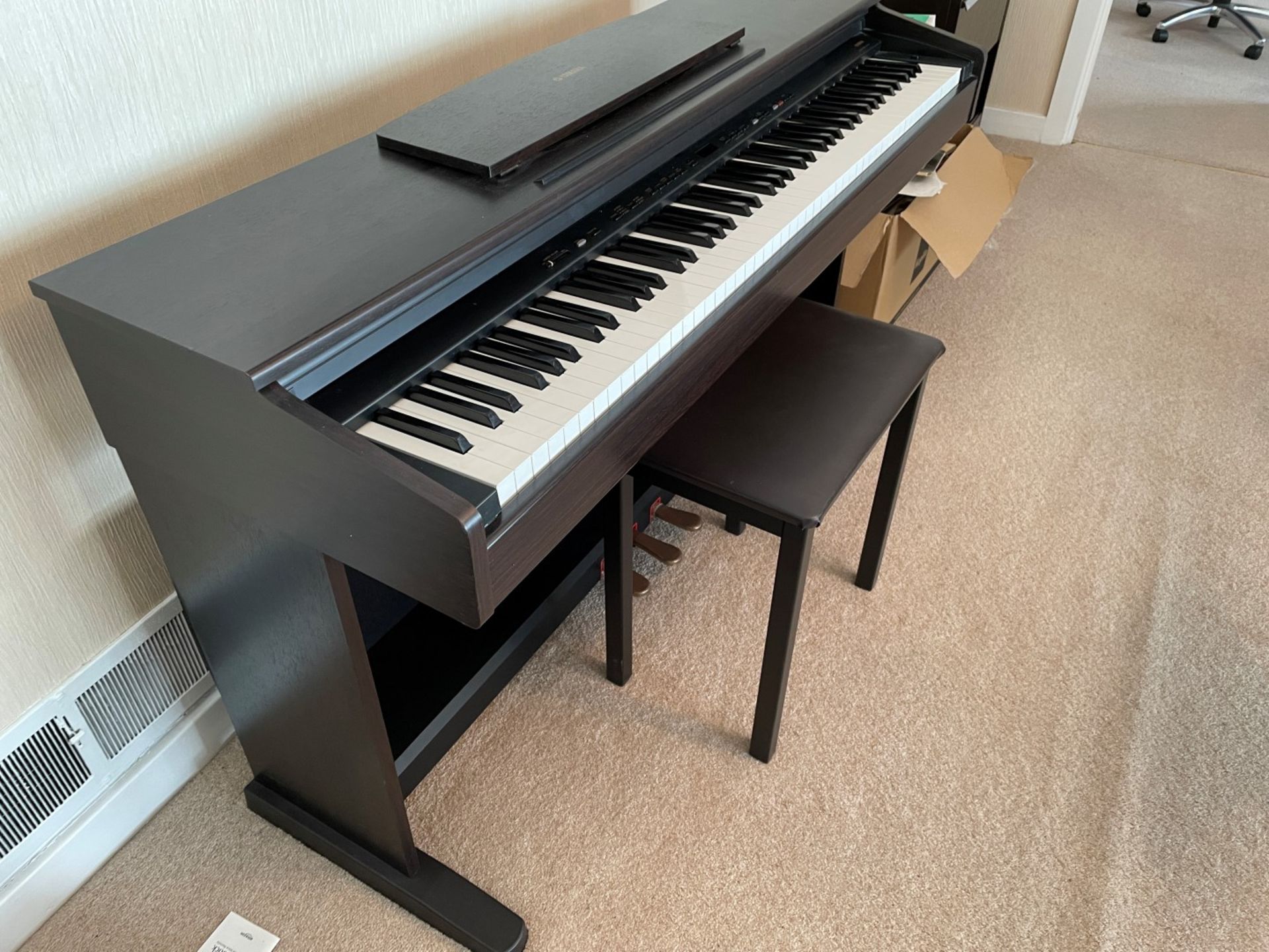 1 x YAMAHA YDP-101 Digital Piano / Organ - From An Exclusive Property In Leeds - No VAT on the - Image 3 of 4