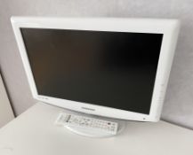 1 x Samsung 19" LCD TV With Remote Control - MODEL LE19R86WD - From An Exclusive Property In Leeds -