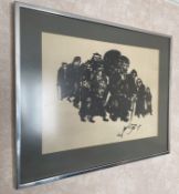 1 x Framed Illustration Signed By The Artist - Dimensions To Follow - From An Exclusive Property