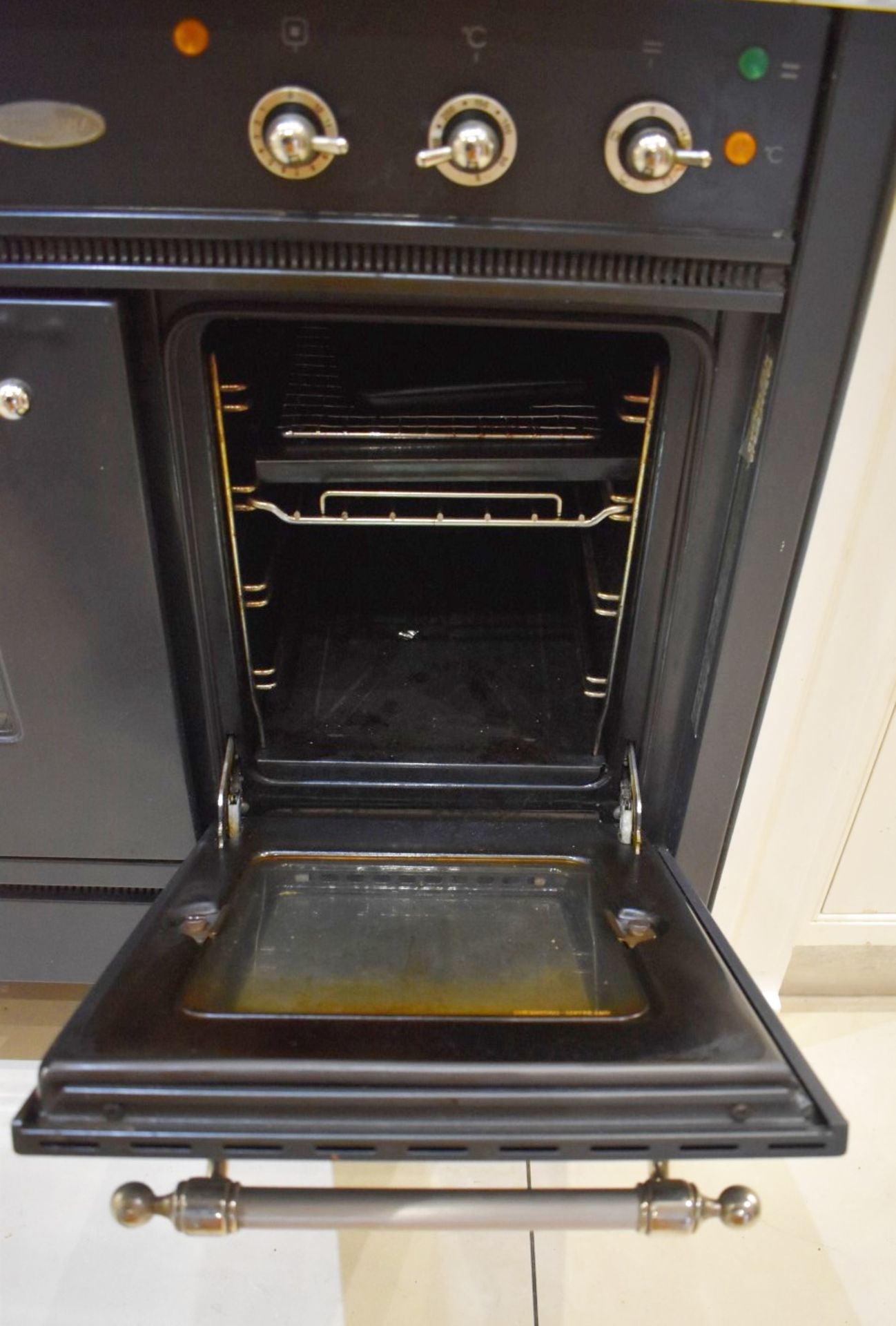 1 x Solid Wood Hand Painted Fitted Kitchen With Contemporary Island and Granite Worktops - - Image 49 of 57