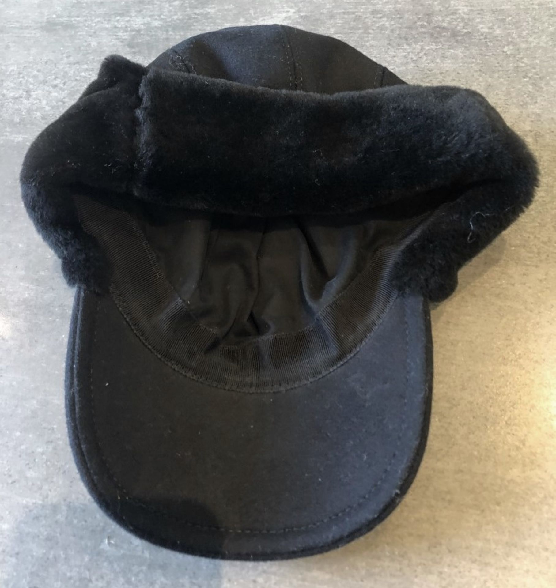 1 x Men's Genuine Farfetch Cap In Black - Preowned, Unworn With Tags - Ref - Image 3 of 4