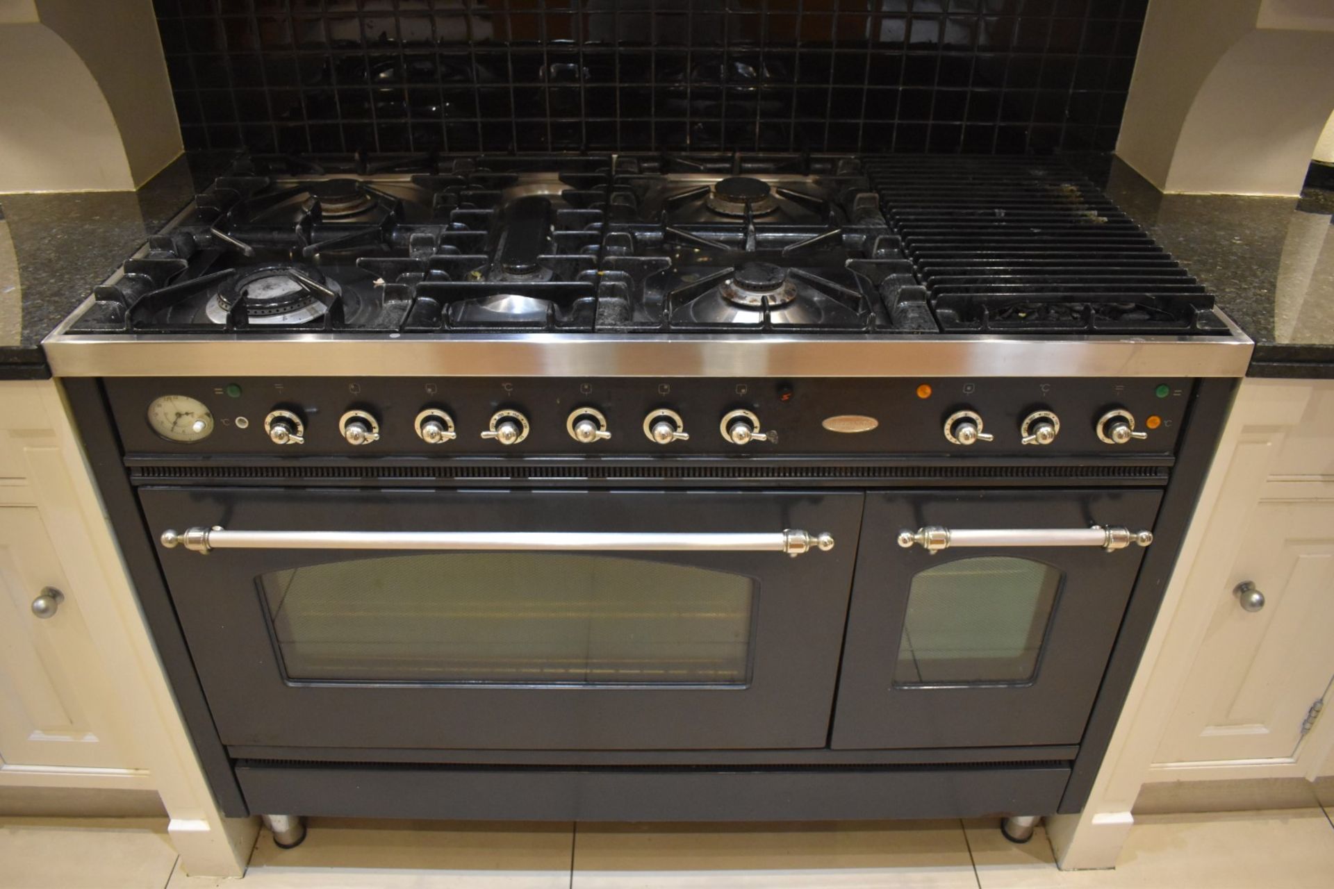 1 x Solid Wood Hand Painted Fitted Kitchen With Contemporary Island and Granite Worktops - - Image 45 of 57