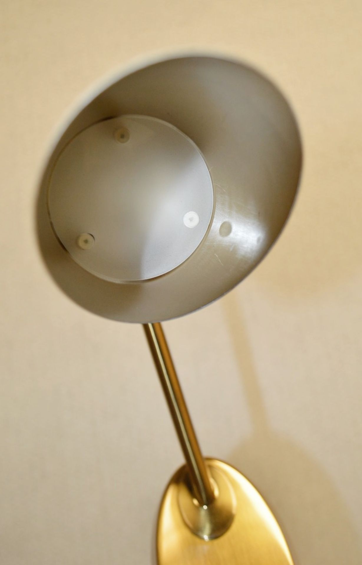 1 x CHELSOM Retro Styled Wall Light In Polished Brass And Back Bronze Finish - Unused Unboxed - Image 6 of 6