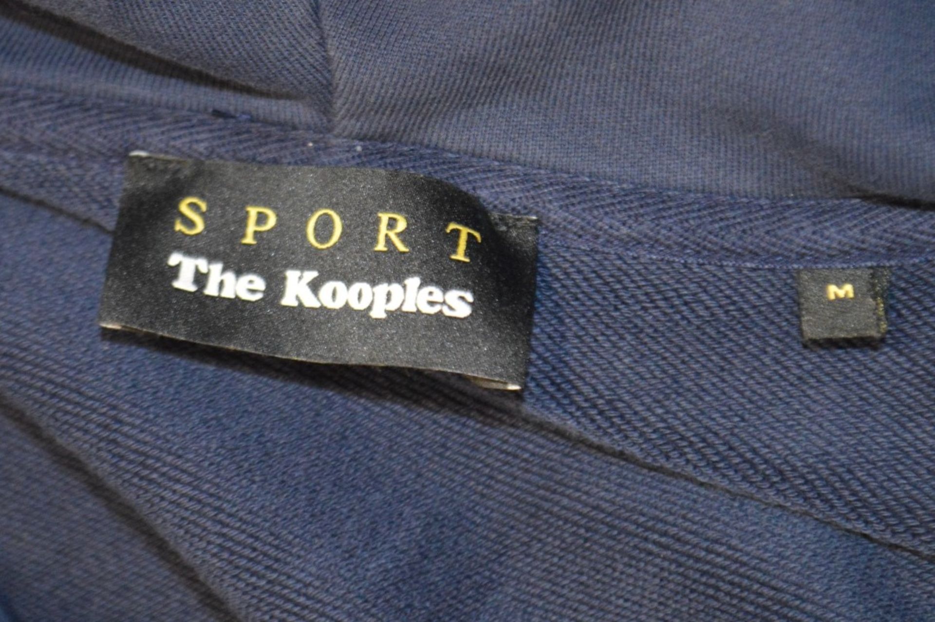 1 x Men's Genuine The Kooples Tracksuit In Navy - Size: Medium - Preowned In Worn - Image 12 of 12
