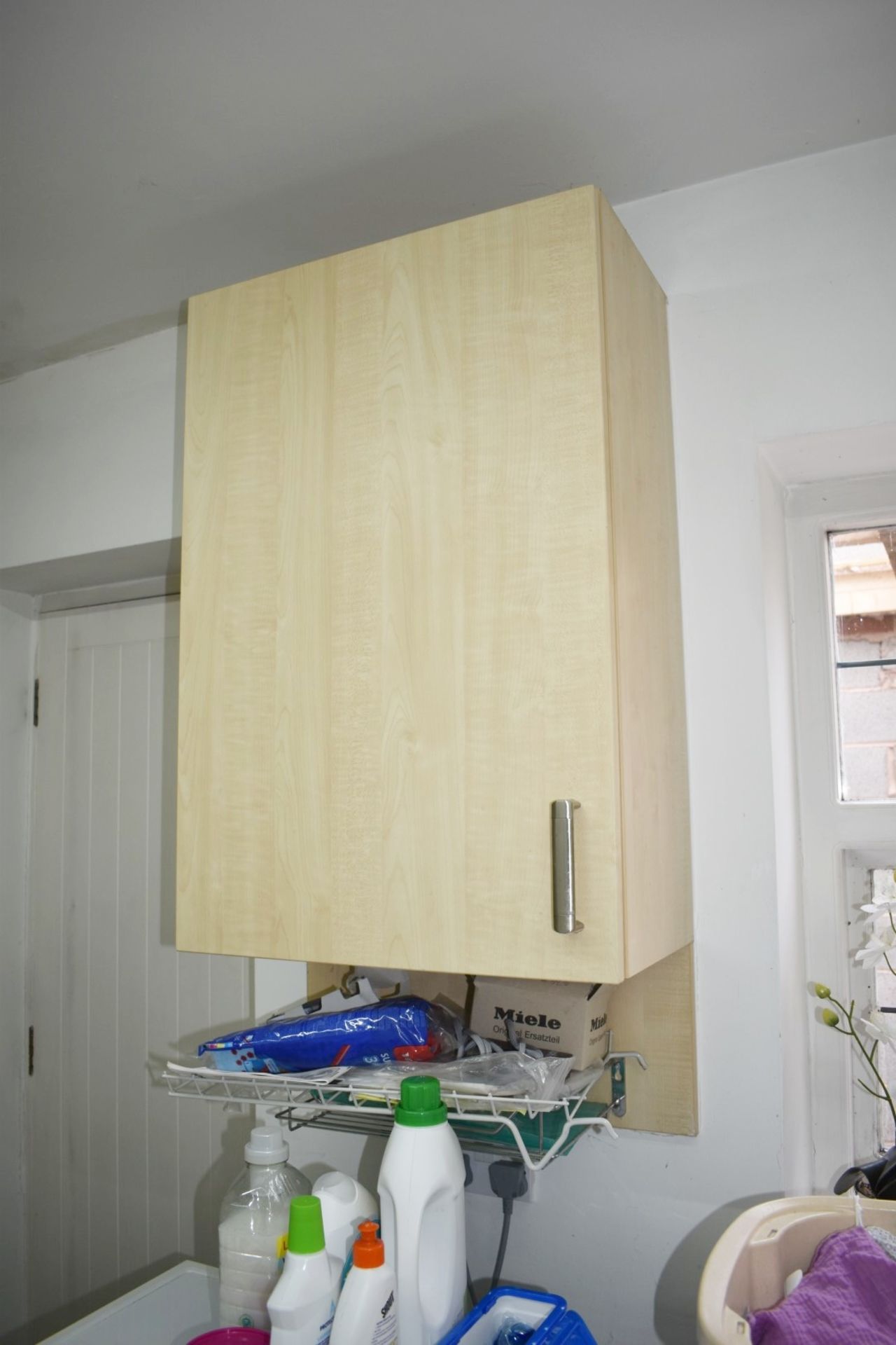 1 x Kitchen Utility Room - Features Birch Cabinet Doors, Sink Basin With Mixer Tap, Larder Unit - Image 9 of 13