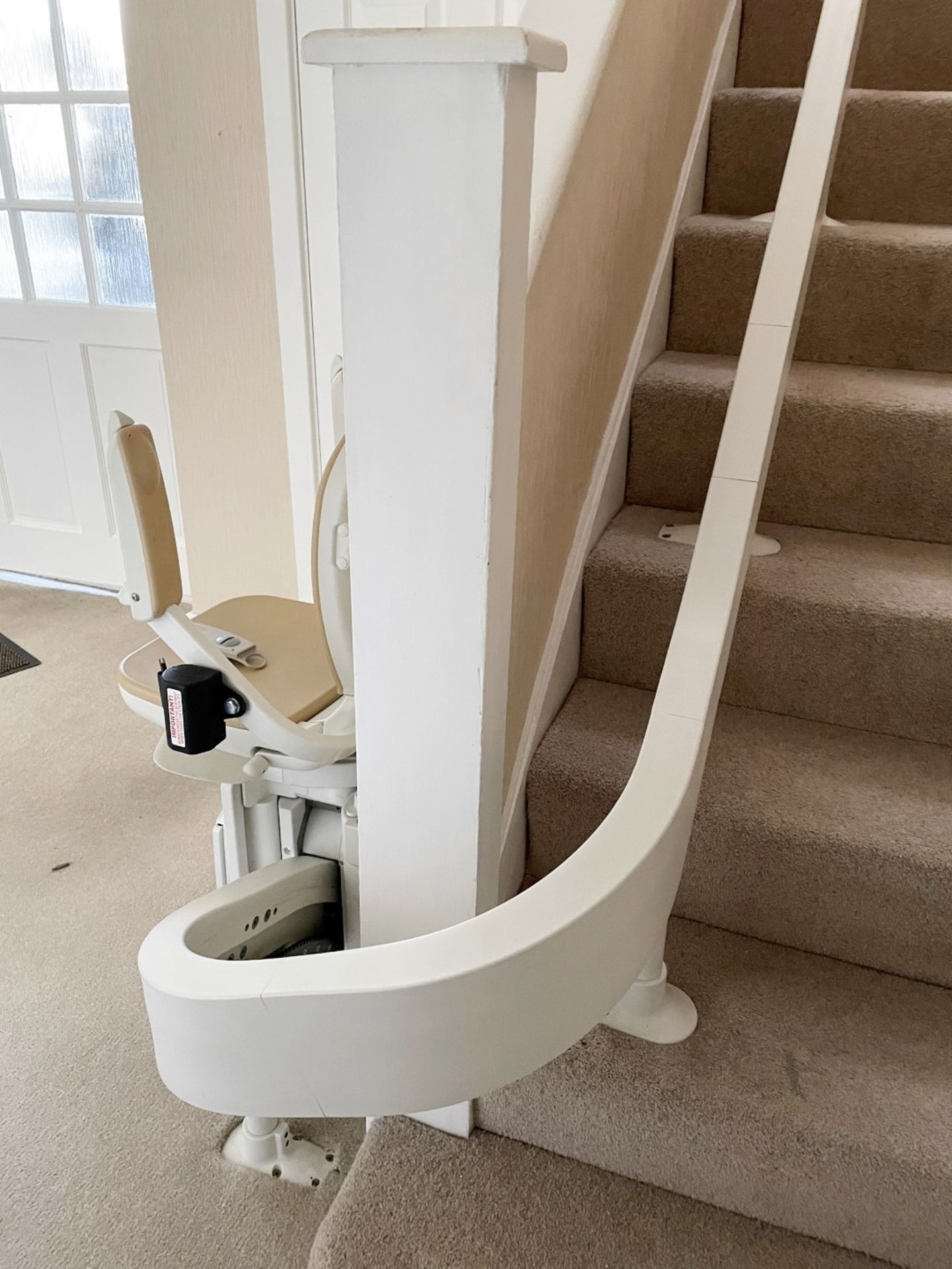 1 x  Acorn 180 Curved Stairlift And Track - Includes 2 x Remote Controllers - From An Exclusive - Image 16 of 16