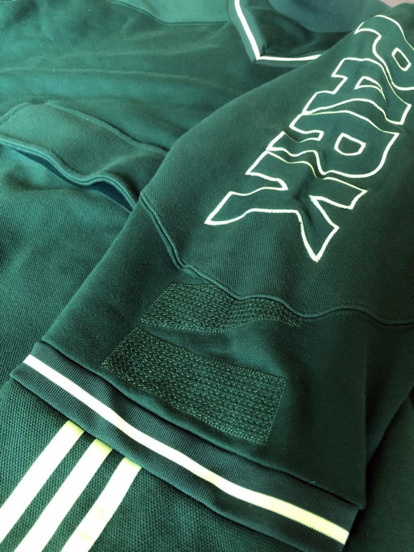 1 x Men's Genuine Adidas Ivy Park Tracksuit In Cargo Dark Green - Size (EU/UK): L/L - Preowned - - Image 6 of 14