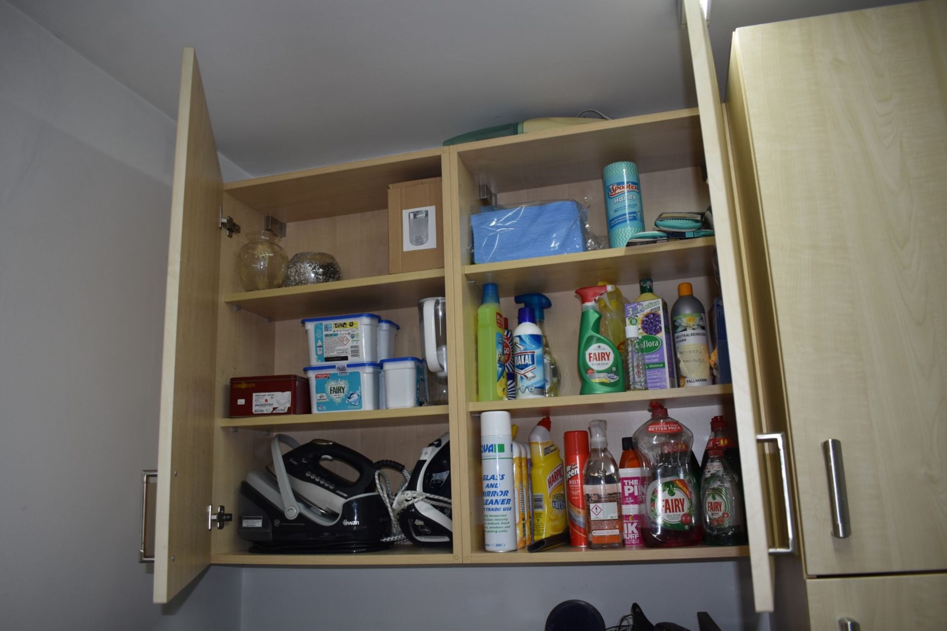 1 x Kitchen Utility Room - Features Birch Cabinet Doors, Sink Basin With Mixer Tap, Larder Unit - Image 4 of 13