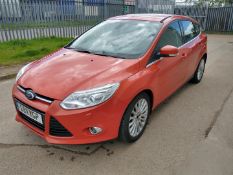 2011 Ford Focus Titanium X TDCI - CL505 - NO VAT ON THE HAMMER - Location: Corby