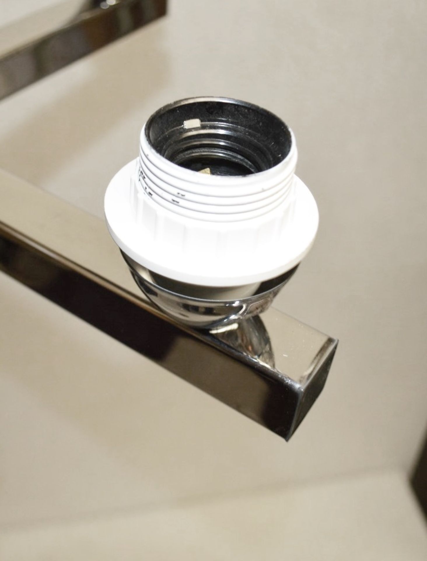1 x CHELSOM 4-Arm 1-Metre Tall Ceiling Light Fitting In A Chrome Finish - Unused Stock - Dimensions: - Image 4 of 7