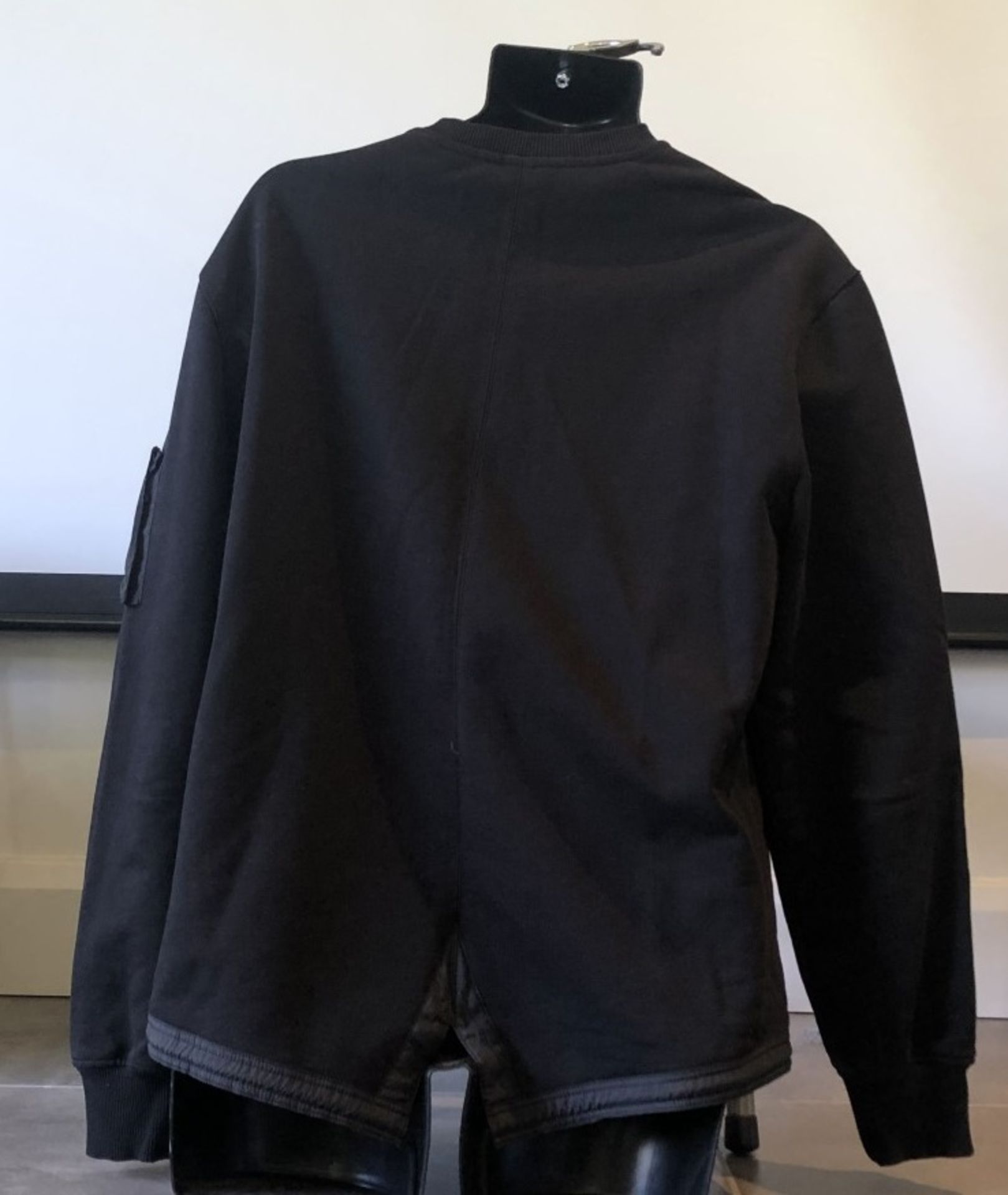 1 x Men's Genuine Helmut Lang Sweatshirt - Black - Size (EU/UK): M/M - Original RRP £180.00 - Image 6 of 7