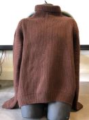 1 x Men's Genuine Acne Studios Jumper In Brown - Preowned - Ref: JS186 - NO VAT ON THE HAMMER