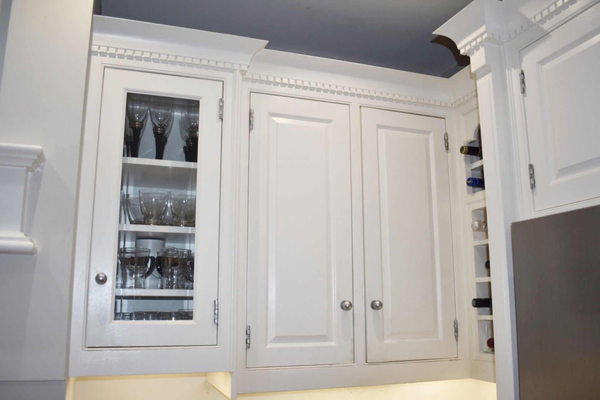 1 x Solid Wood Hand Painted Fitted Kitchen With Contemporary Island and Granite Worktops - - Image 38 of 57