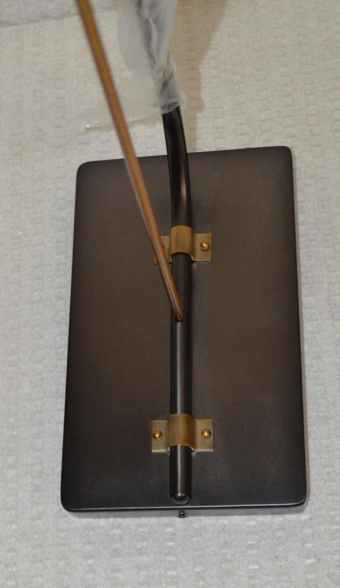 1 x CHELSOM Industrial Style Wall Light With A Back Plate In A Black Bronze Finish - Unused Boxed - Image 5 of 6