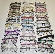 50 x Assorted Pairs of Spectacle Eye Glasses - New and Unused Stock - Various Designs and Brands